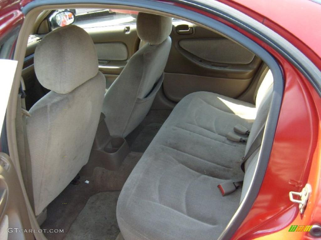 2002 Sebring LX Sedan - Ruby Red Pearl / Sandstone photo #13