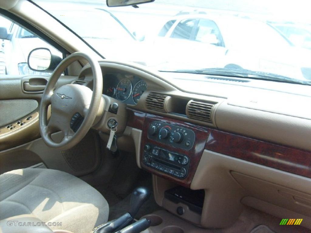 2002 Sebring LX Sedan - Ruby Red Pearl / Sandstone photo #20