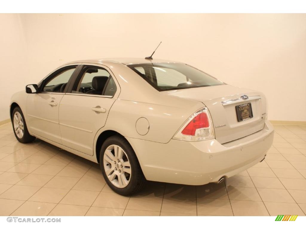 2008 Fusion SEL V6 - Light Sage Metallic / Charcoal Black photo #5