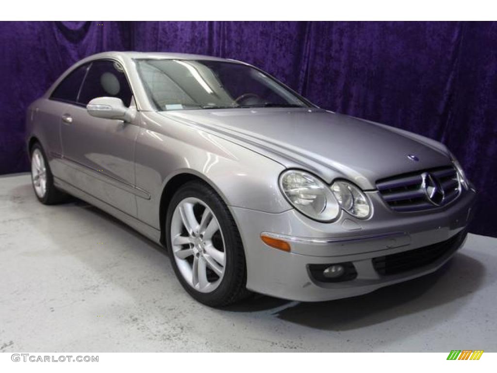 2006 CLK 350 Coupe - Pewter Metallic / Black photo #1