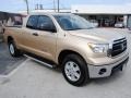 2010 Sandy Beach Metallic Toyota Tundra Double Cab  photo #3