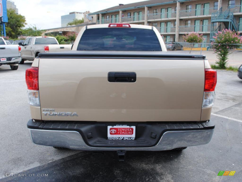 2010 Tundra Double Cab - Sandy Beach Metallic / Sand Beige photo #6