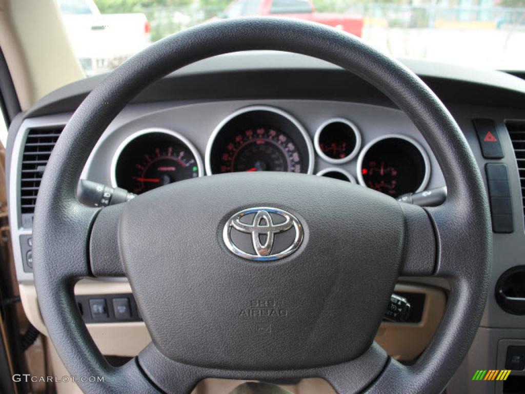 2010 Tundra Double Cab - Sandy Beach Metallic / Sand Beige photo #17