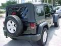 2009 Deep Water Blue Pearl Jeep Wrangler Unlimited X  photo #6