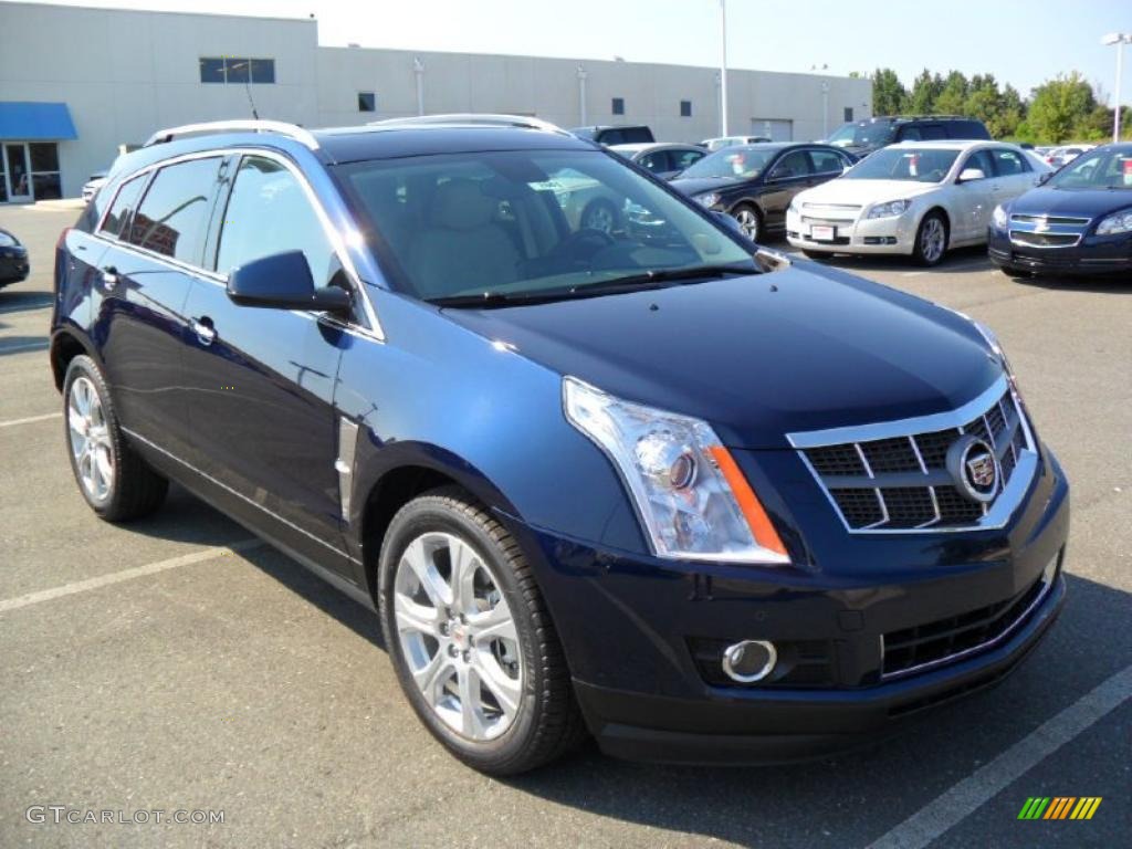 2011 SRX 4 V6 AWD - Imperial Blue Metallic / Shale/Ebony photo #5