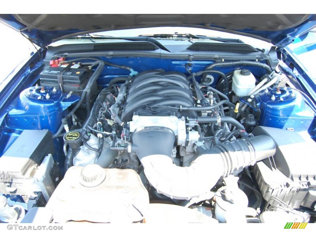 2006 Mustang GT Deluxe Coupe - Vista Blue Metallic / Dark Charcoal photo #21