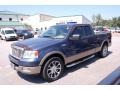 Medium Wedgewood Blue Metallic - F150 Lariat SuperCab Photo No. 2