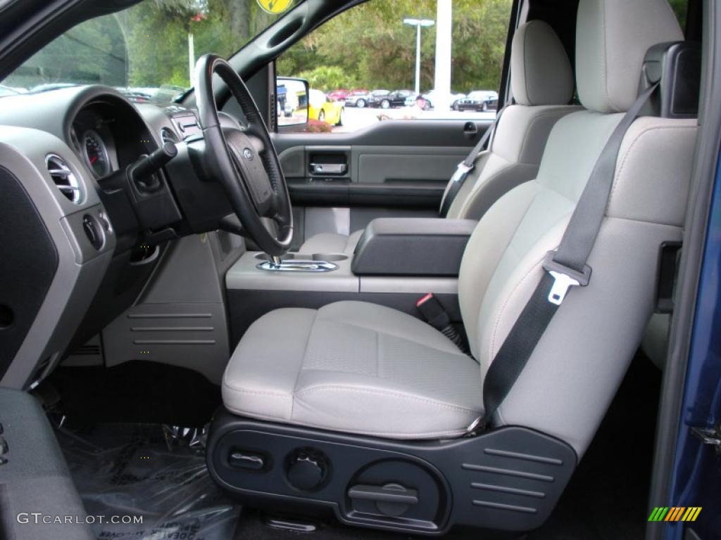 2007 F150 FX4 SuperCab 4x4 - Dark Blue Pearl Metallic / Medium Flint photo #12