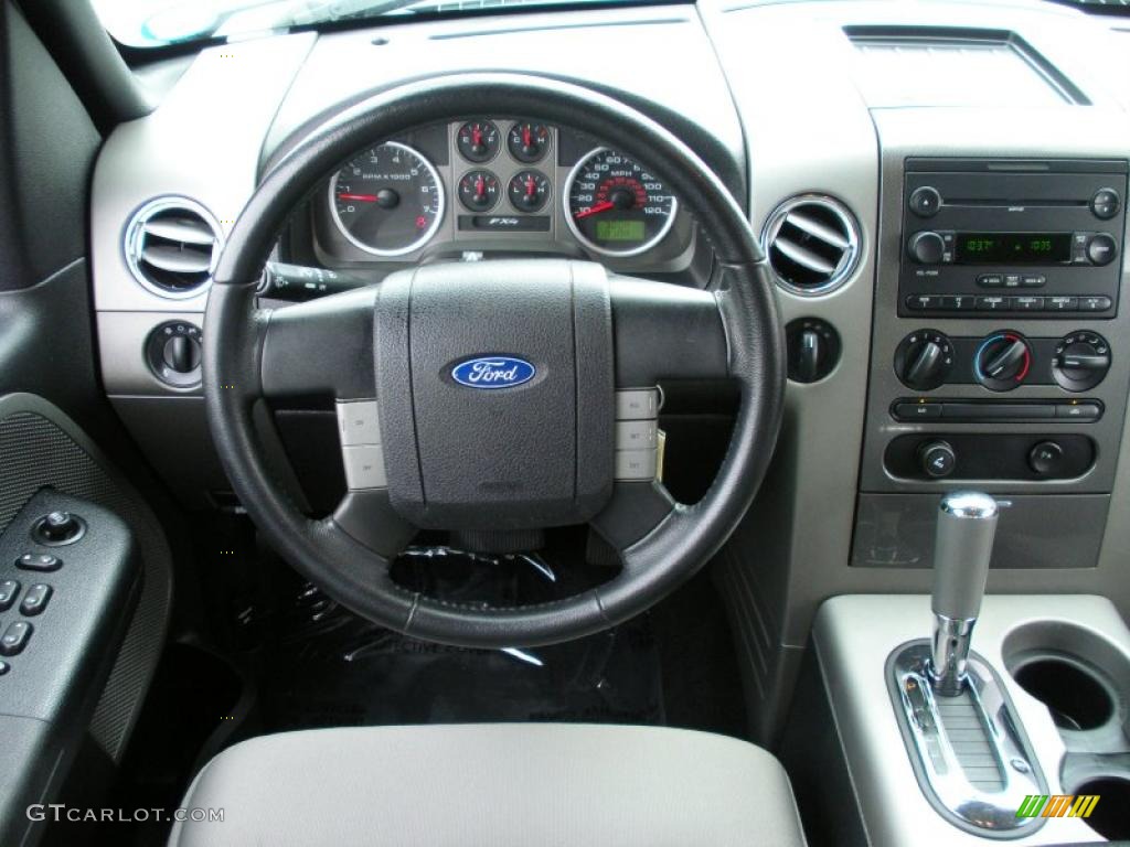 2007 F150 FX4 SuperCab 4x4 - Dark Blue Pearl Metallic / Medium Flint photo #19