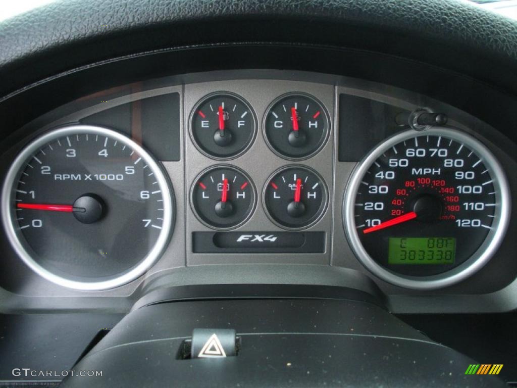 2007 F150 FX4 SuperCab 4x4 - Dark Blue Pearl Metallic / Medium Flint photo #20