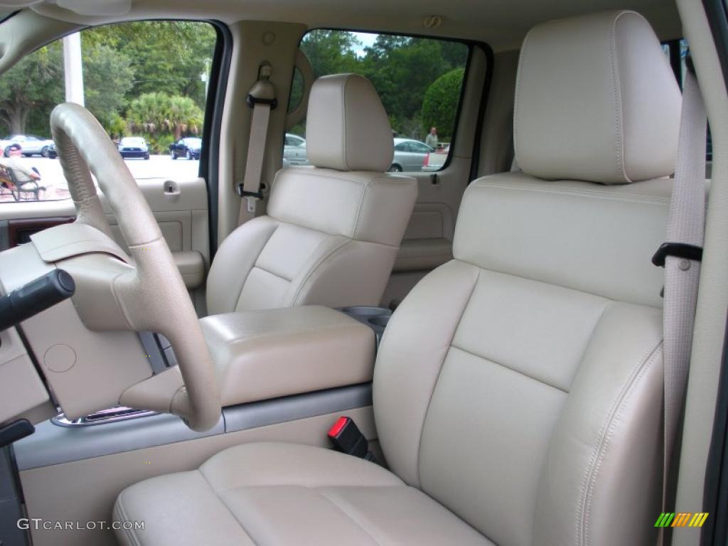 2008 Ford F150 Lariat SuperCrew Front Seat Photo #35730040