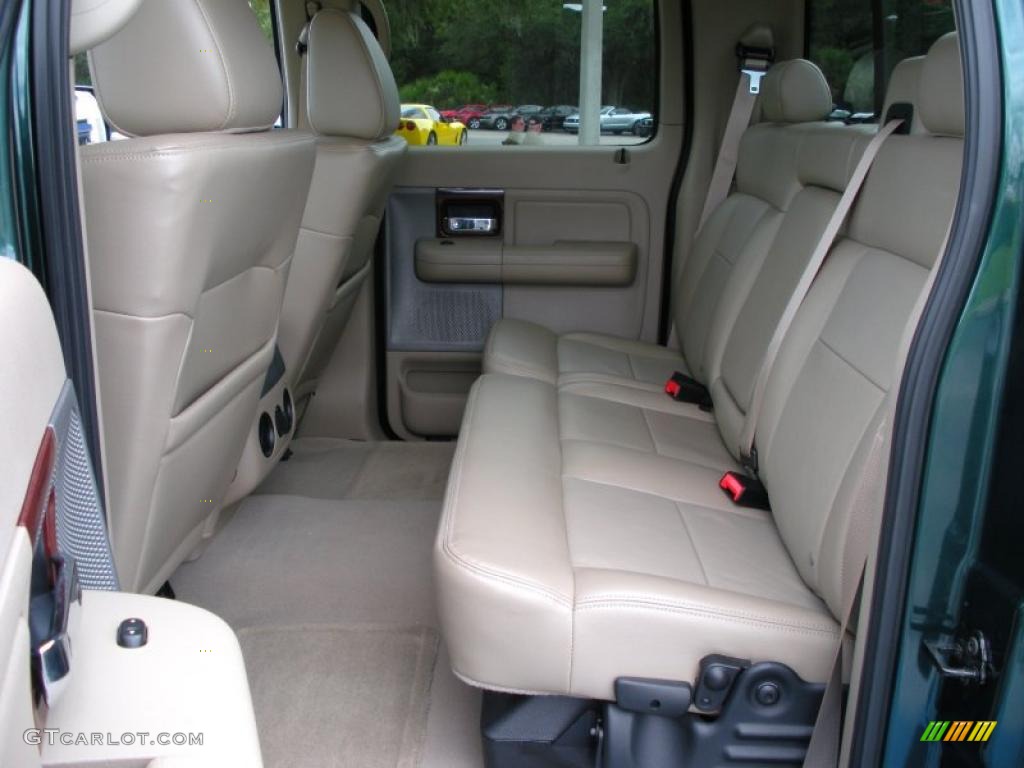 2008 Ford F150 Lariat SuperCrew Rear Seat Photo #35730048