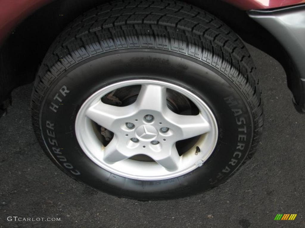 1998 ML 320 4Matic - Ruby Metallic / Sand photo #5