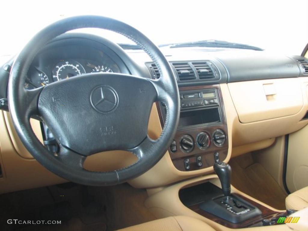 1998 ML 320 4Matic - Ruby Metallic / Sand photo #8