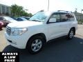 2008 Super White Toyota Land Cruiser   photo #3