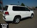 2008 Super White Toyota Land Cruiser   photo #7