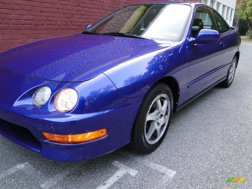 1998 Integra GS-R Coupe - Supersonic Blue Pearl / Ebony photo #5