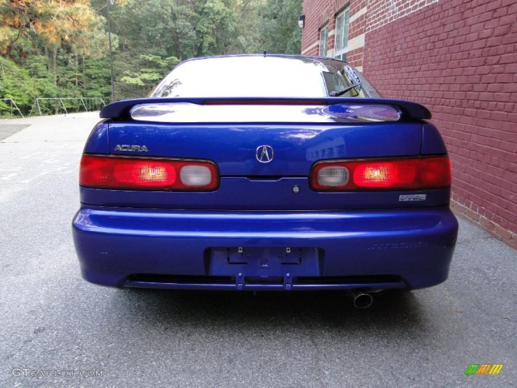 1998 Integra GS-R Coupe - Supersonic Blue Pearl / Ebony photo #9
