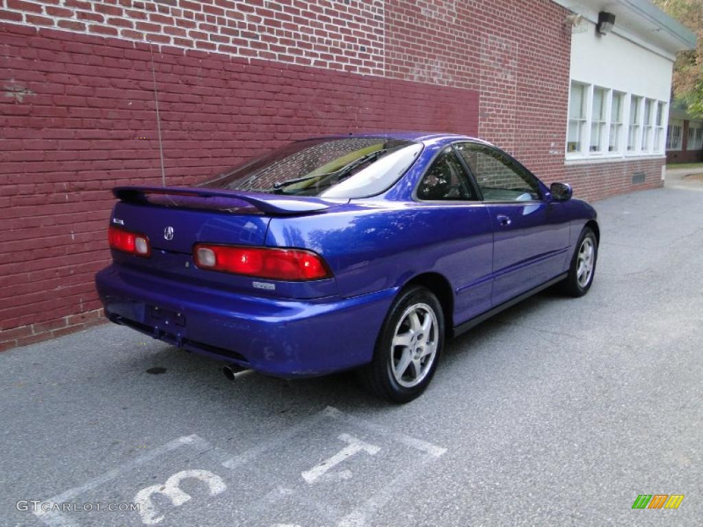 1998 Integra GS-R Coupe - Supersonic Blue Pearl / Ebony photo #12