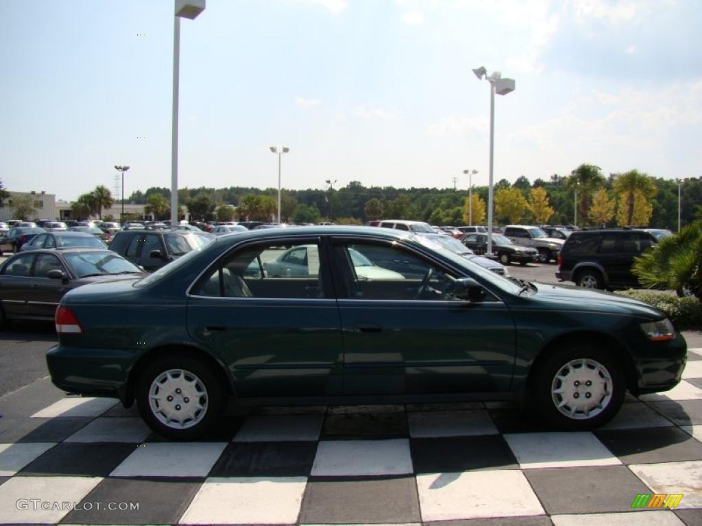 2002 Accord LX Sedan - Noble Green Pearl / Ivory photo #6