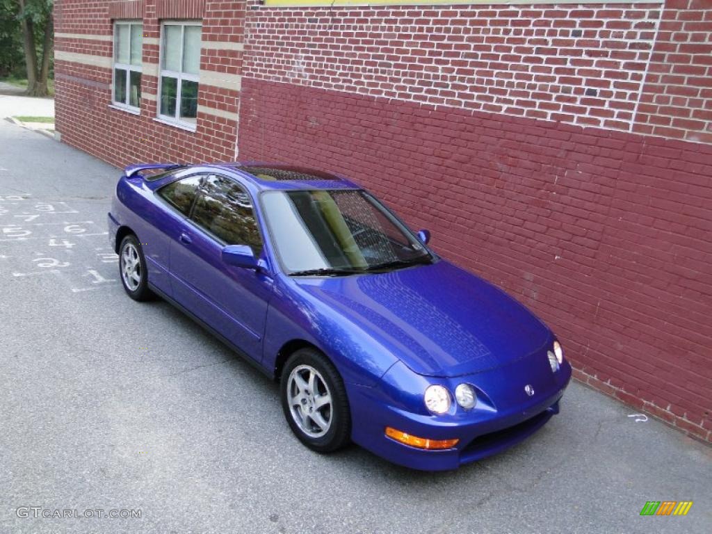 1998 Integra GS-R Coupe - Supersonic Blue Pearl / Ebony photo #18