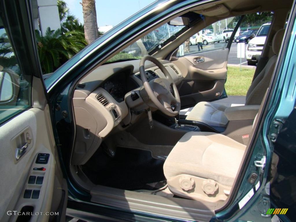 2002 Accord LX Sedan - Noble Green Pearl / Ivory photo #10