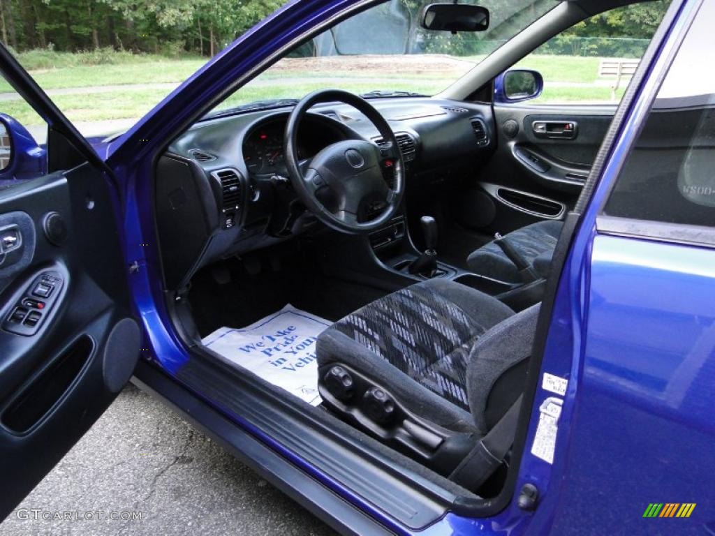 1998 Integra GS-R Coupe - Supersonic Blue Pearl / Ebony photo #21