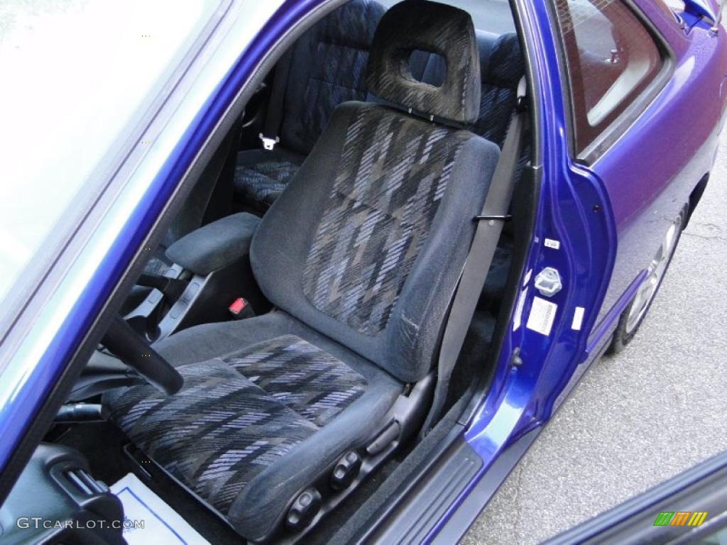 1998 Integra GS-R Coupe - Supersonic Blue Pearl / Ebony photo #22