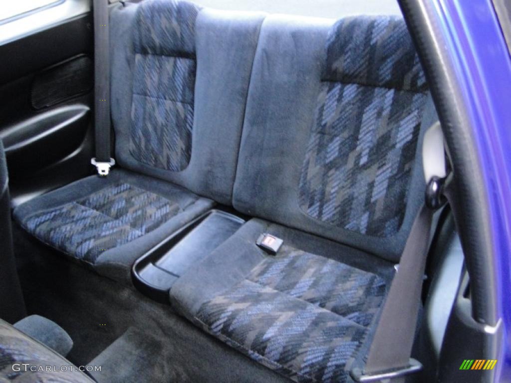 1998 Integra GS-R Coupe - Supersonic Blue Pearl / Ebony photo #23