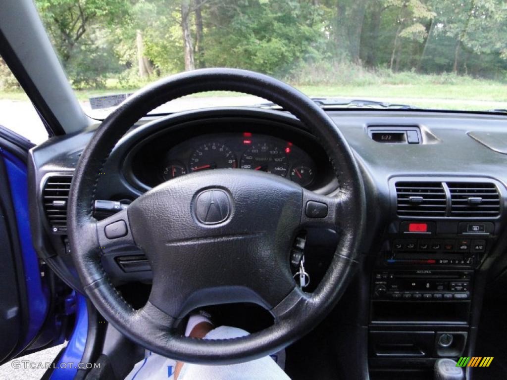 1998 Integra GS-R Coupe - Supersonic Blue Pearl / Ebony photo #25