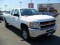 Summit White - Silverado 2500HD Extended Cab Photo No. 5