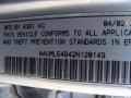 Light Silver Metallic - A6 4.2 quattro Sedan Photo No. 15