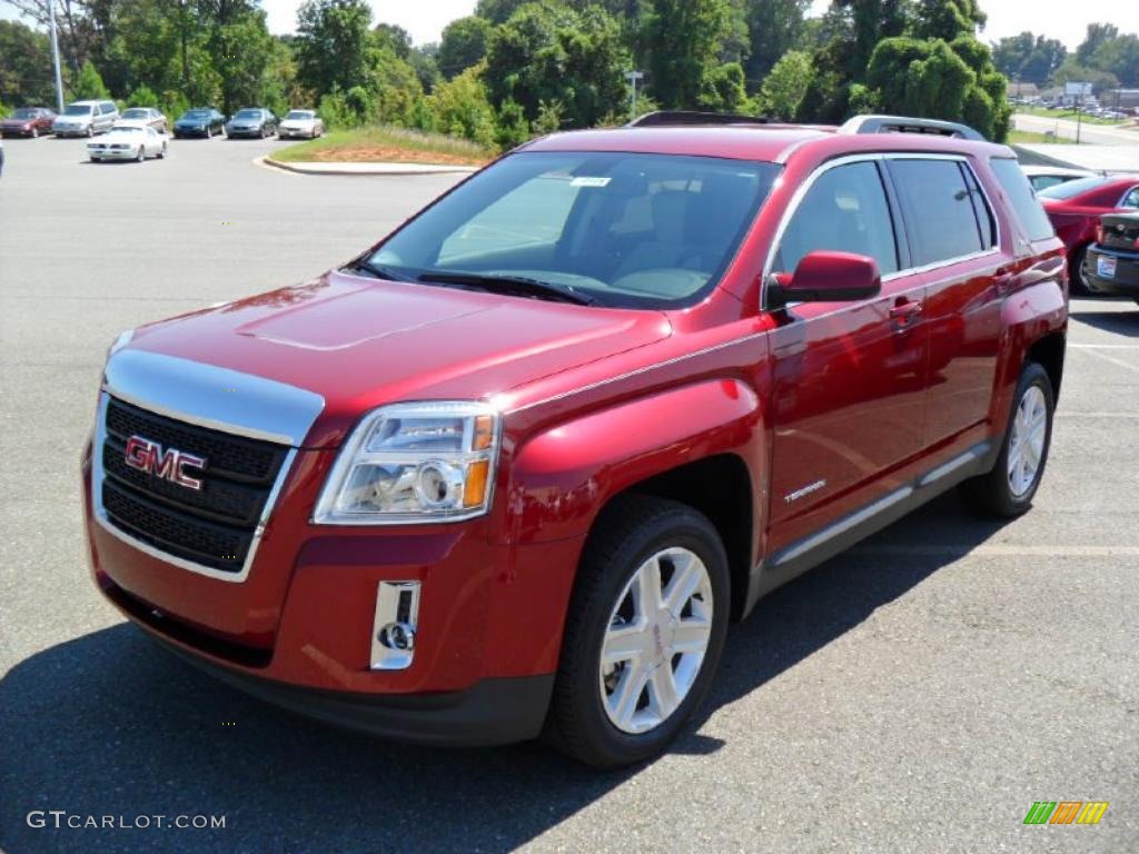 2011 Terrain SLT - Merlot Jewel Metallic / Light Titanium photo #1