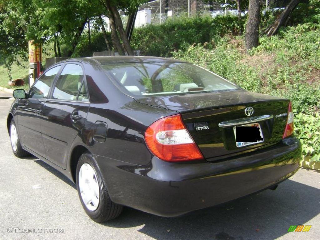 2003 Camry LE - Black / Stone photo #5