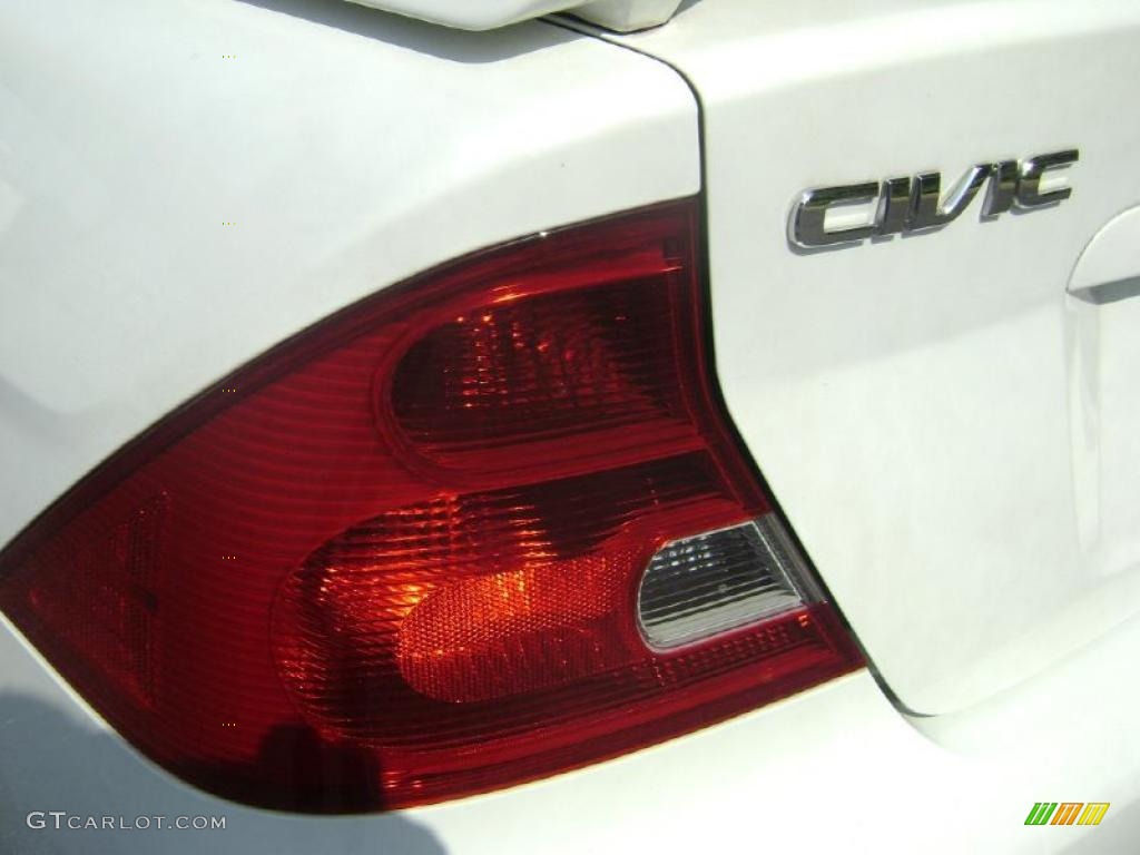 2003 Civic EX Coupe - Taffeta White / Ivory photo #6