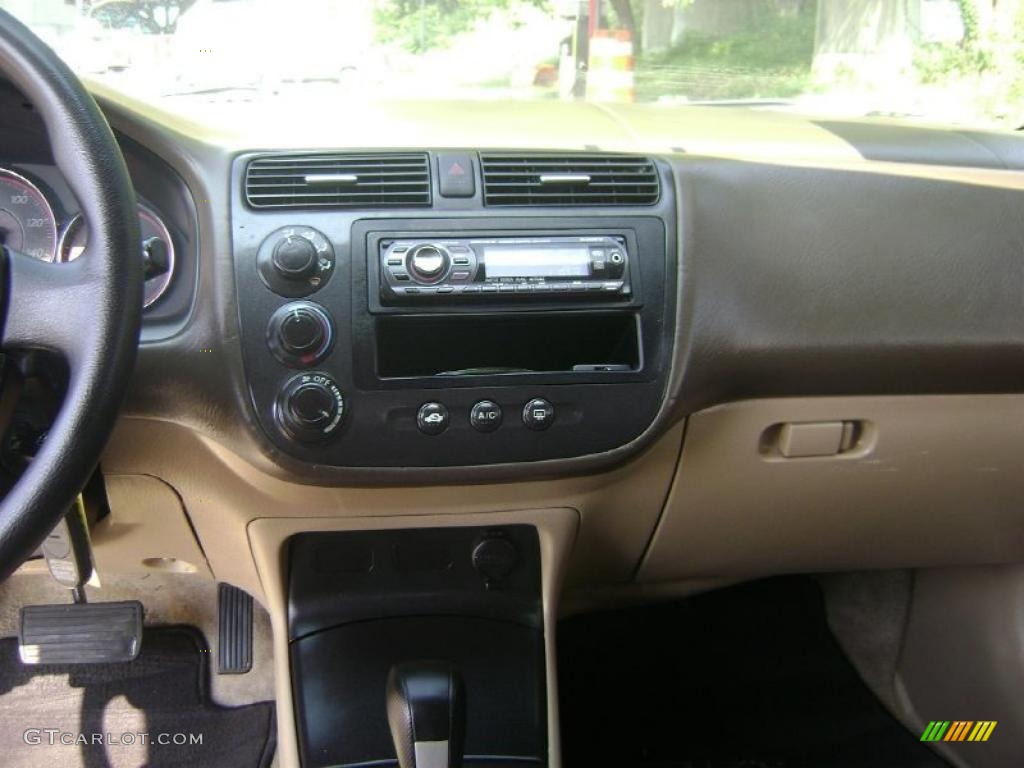 2003 Civic EX Coupe - Taffeta White / Ivory photo #8