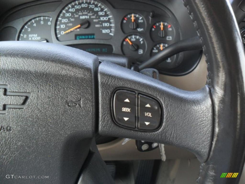 2004 Silverado 1500 LT Crew Cab 4x4 - Black / Medium Gray photo #13