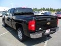 2007 Black Chevrolet Silverado 1500 LT Extended Cab  photo #2