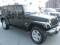 Black - Wrangler Unlimited Sahara 4x4 Photo No. 4