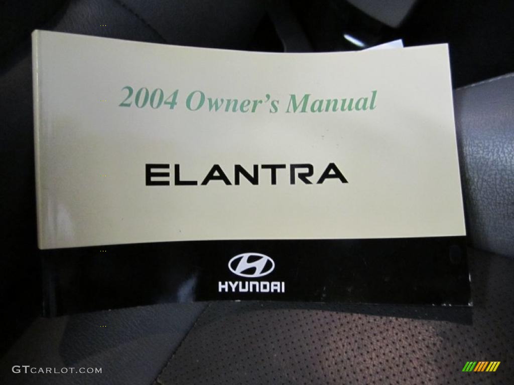 2004 Elantra GT Sedan - Sterling Silver / Gray photo #9
