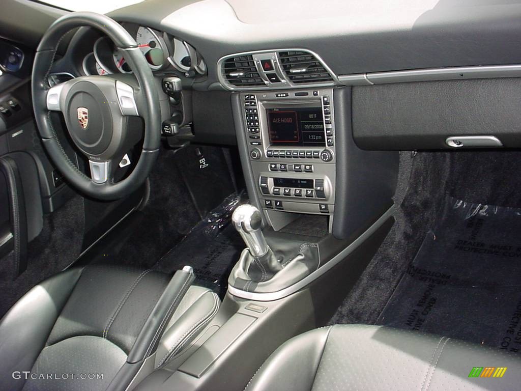 2007 911 Carrera S Coupe - Arctic Silver Metallic / Black photo #13