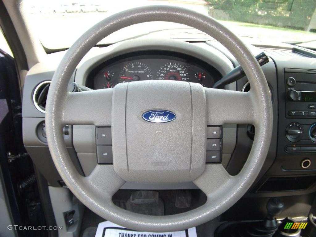 2006 F150 XLT SuperCab 4x4 - True Blue Metallic / Medium Flint photo #6