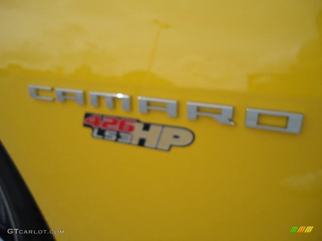 2010 Camaro SS/RS Coupe - Rally Yellow / Black photo #4