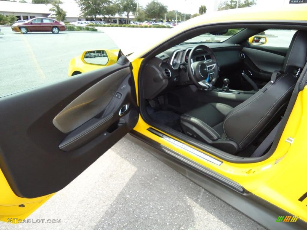 2010 Camaro SS/RS Coupe - Rally Yellow / Black photo #5