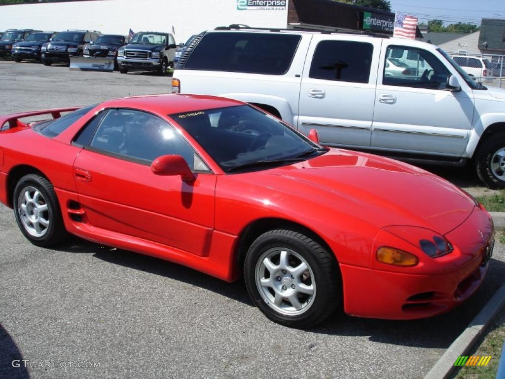 1995 3000GT Coupe - Caracas Red / Black photo #1