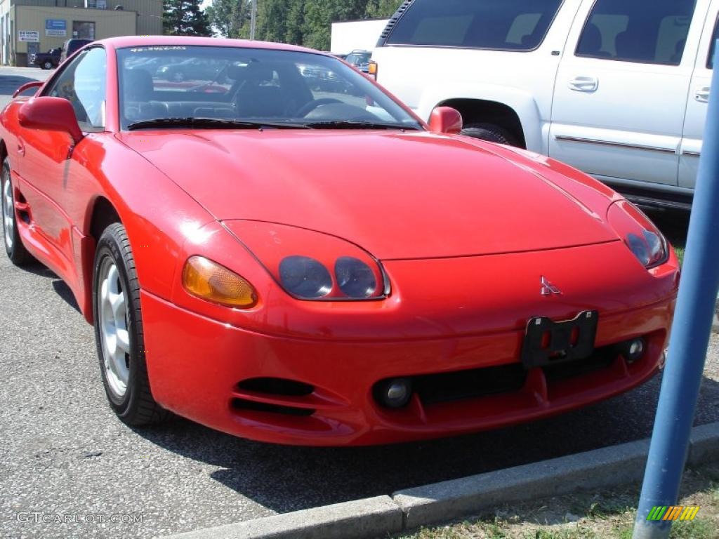 1995 3000GT Coupe - Caracas Red / Black photo #2