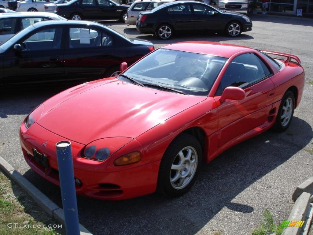 1995 3000GT Coupe - Caracas Red / Black photo #3
