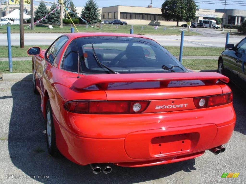 1995 3000GT Coupe - Caracas Red / Black photo #4