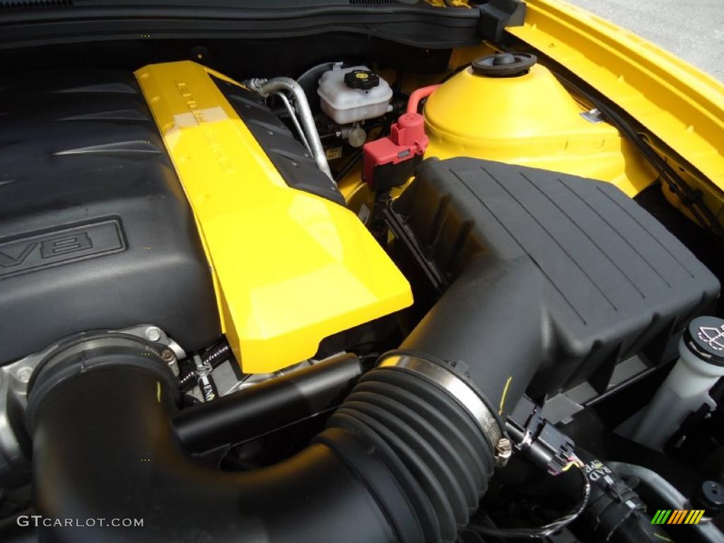 2010 Camaro SS/RS Coupe - Rally Yellow / Black photo #25