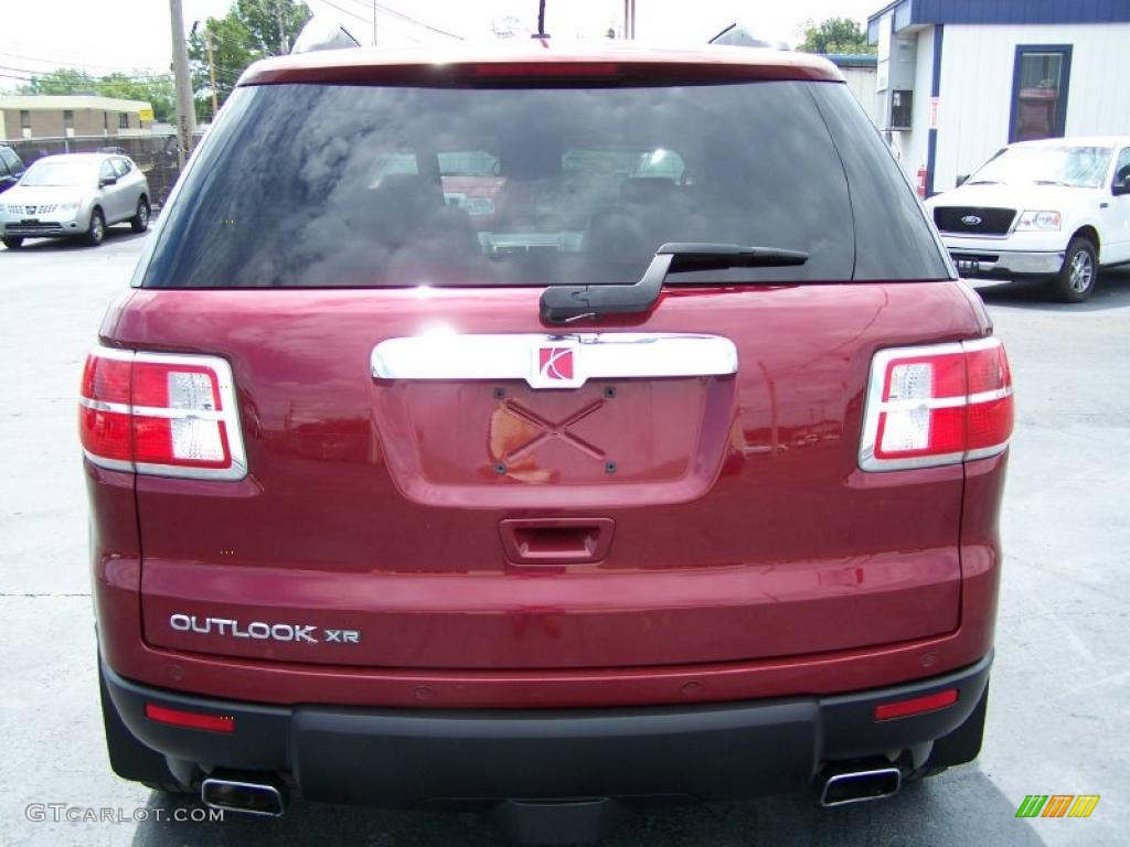 2007 Outlook XR - Red Jewel / Tan photo #4